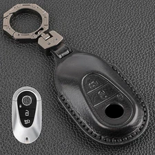 Smart Key Case Fob Remote Cover For Mercedes Benz C S 2023 2022 Chain W223 W206
