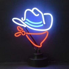 COWBOY NEON SCULPTURE  4COWBOY by Neonetics