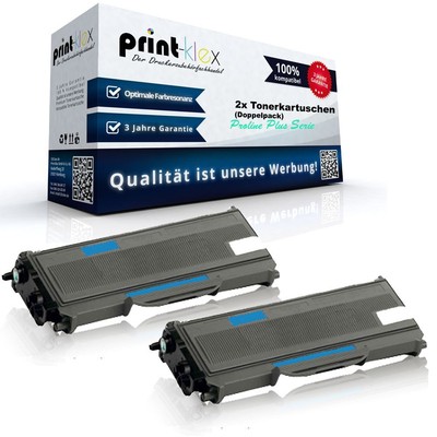 2x Premium kompatible Toner für Brother DCPL2520DW DCPL2540D Proline Plus Serie
