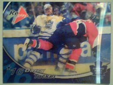 DARCY TUCKER  TORONTO MAPLE LEAFS 05/06 3D MOTION LIMITED EDITION CARD