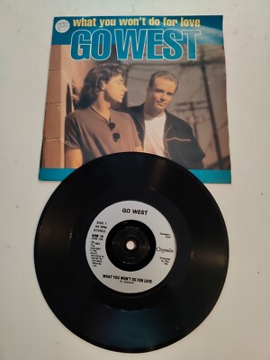go west what you won't do for love 7'' vinyl record very good condition