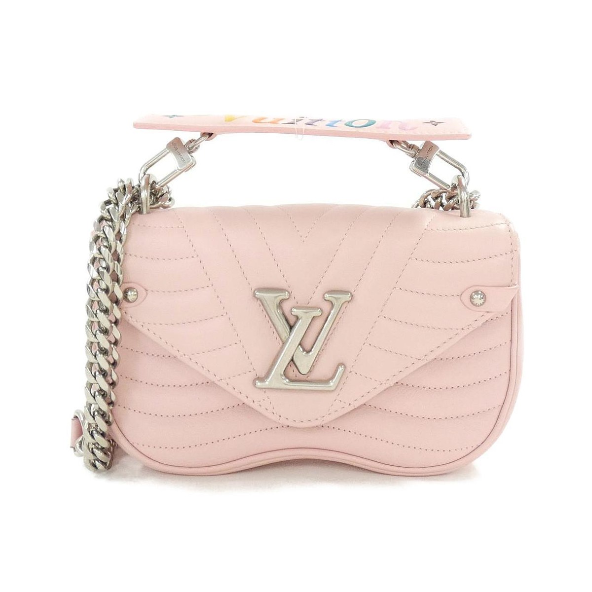 Authentic LOUIS VUITTON New wave New wave Chain Bag PM M51933 