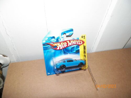 Hot Wheels 2008 New Models Blue '07 Shelby GT-500 SHORT CARD - Picture 1 of 3