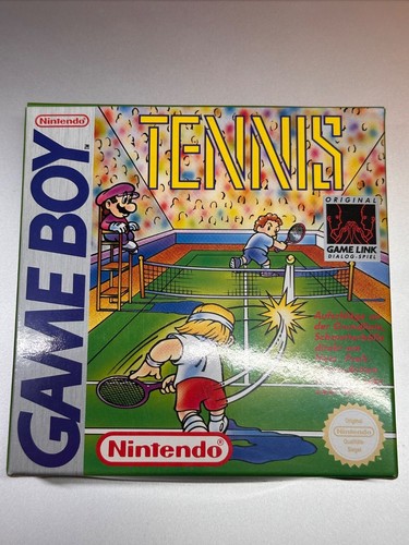 Tennis - Nintendo Gameboy - PAL Deutsch - OVP - Anleitung - Neuwertig