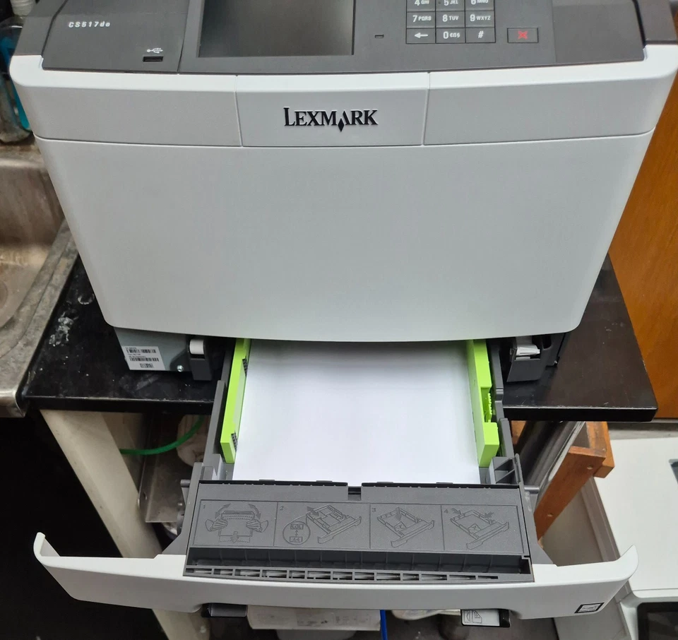 LEXMARK CS517DE COLOUR A4 PRINTER - Image 4 of 4