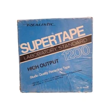 Realistic Supertape 1200 High Output 7 Inch Reel New