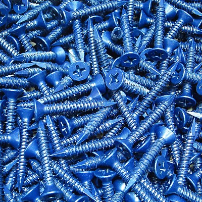 (2,000) 1/4'' X 1-3/4'' Phillips Flat Head Masonry Concrete Screw Tapcon Anchor