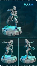 Lady Kara | Ladies of the North | D&D Miniature | 35mm