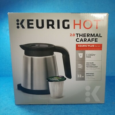 Hot Stainless Steel Carafe Keurig Plus 