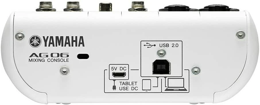 Yamaha AG06 Portable USB Powered 6 Channel Portable Recording Mixer IOS/MAC New - Image 4 of 4