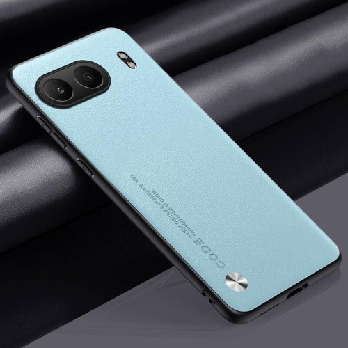 For OnePlus Nord 4 5G Plain Leather Fabric Coated Rubber hard case cover - Picture 22 of 22
