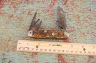 1920's Vintange Remington UMC USA Jigged Bone 4 Blade Scout Camp Knife PARTS — photo 1