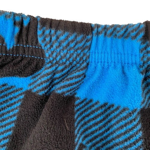 Mad Dog Youth Flannel Pajamas Pants Sz XL 14-16 Blue Plaid Polar Bear Polyester - Picture 10 of 12