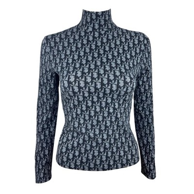 Vintage Christian Dior By John Galliano Spring 2002 J adore Monogram Top Oblique