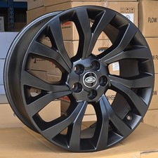 1 USED Black Land Range Rover Wheel 21X9.5 2018-2022 OEM Rim JK52-1007-DA (LR2)