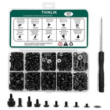 420PCS Computer Screw Kit, Motherboard Standoffs Assorted Screws for PC Case