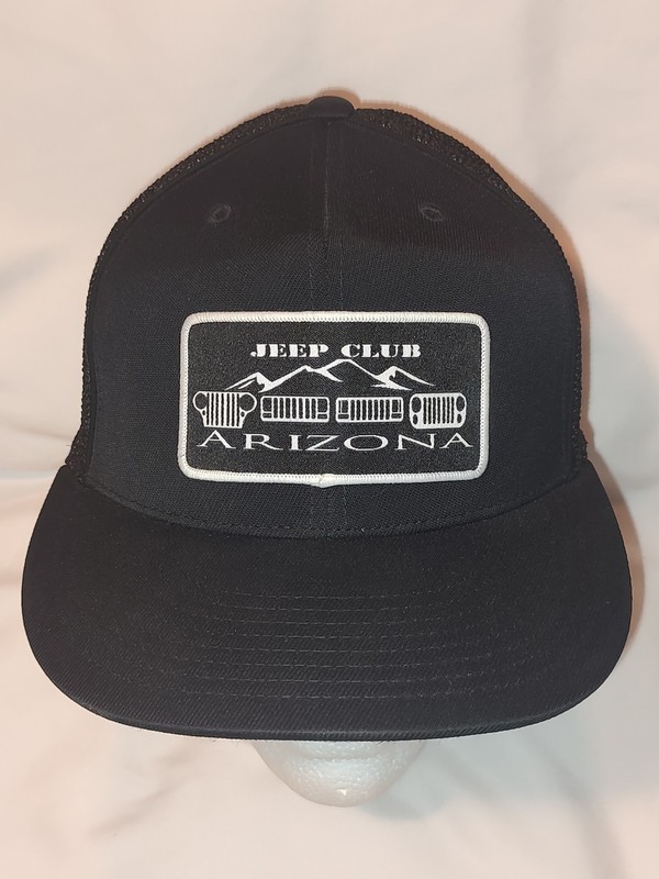 Jeep Club Arizona Hat Small/Medium Flex fit Black