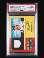 2024 Topps Heritage - Bobby Witt Jr /25 Auto Patch #CCAR-BW1 KC Royals 🔥🔥