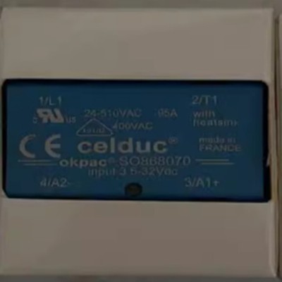 1piece NEW CELDUC solid state relay SO868070 24-510VAC 3.5-32VDC Free ship #as