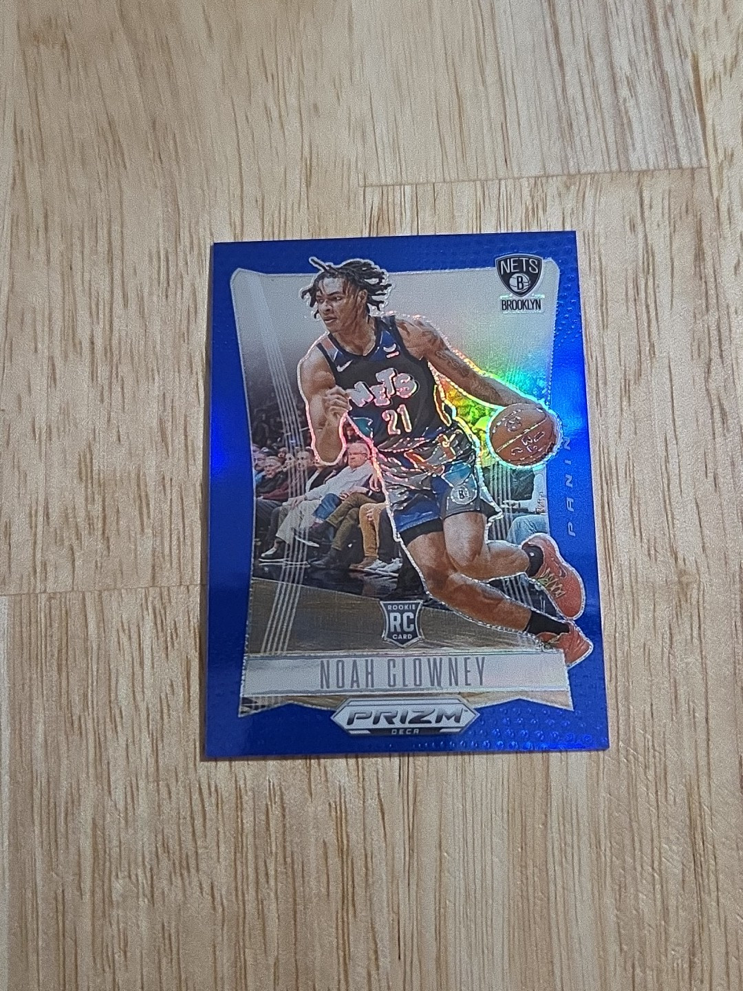 2023-24 Prizm Deca NOAH CLOWNEY Blue Prizm /149 #102 Rookie RC Brooklyn Nets SP