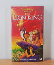 Disney The Lion King VHS Video Tape – Walt Disney Classics Animated Film