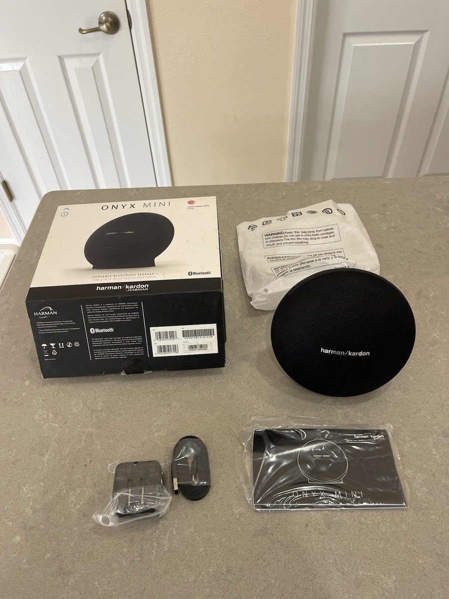 Harman Kardon Onyx Mini Portable Wireless Bluetooth Speaker- Read