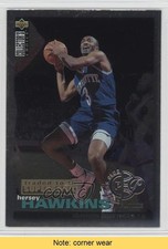 1995-96 Collector's Choice Platinum Player's Club Hersey Hawkins #151 READ 1f8