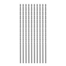 10pcs Extra Long Drill Bits 2mm High Speed Steel Drill Bit 100mm Length