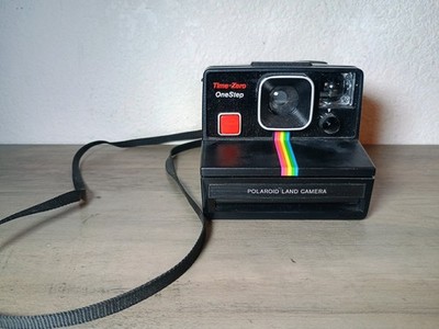 Polaroid Time-Zero OneStep Land Camera Vintage - Untested W/ STRAP - FREE SHIP!
