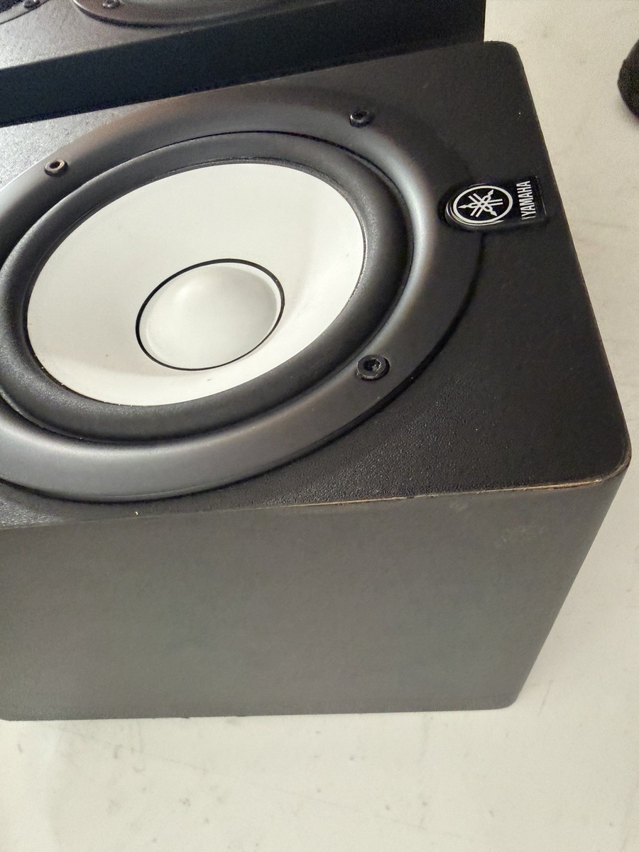 Yamaha HS50M Powered Studio Monitors (Pair) Works Great! | eBay