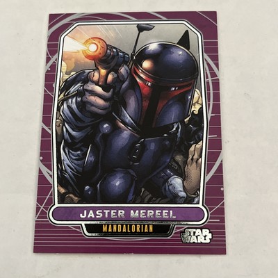 2012 Topps Star Wars Galactic Files Jaster Mereel #221