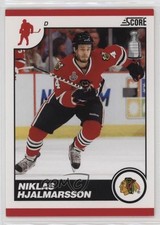 2010-11 Score Niklas Hjalmarsson #136 az1