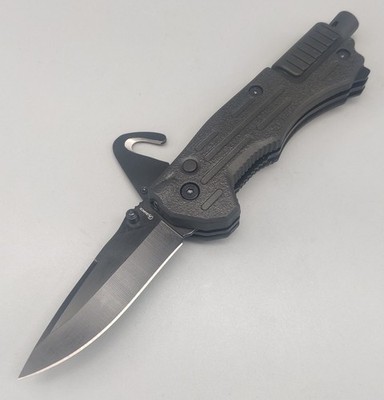 Albainox Messer Protector Rettungsmesser Taschenmesser 5Cr15MoV Stahl 