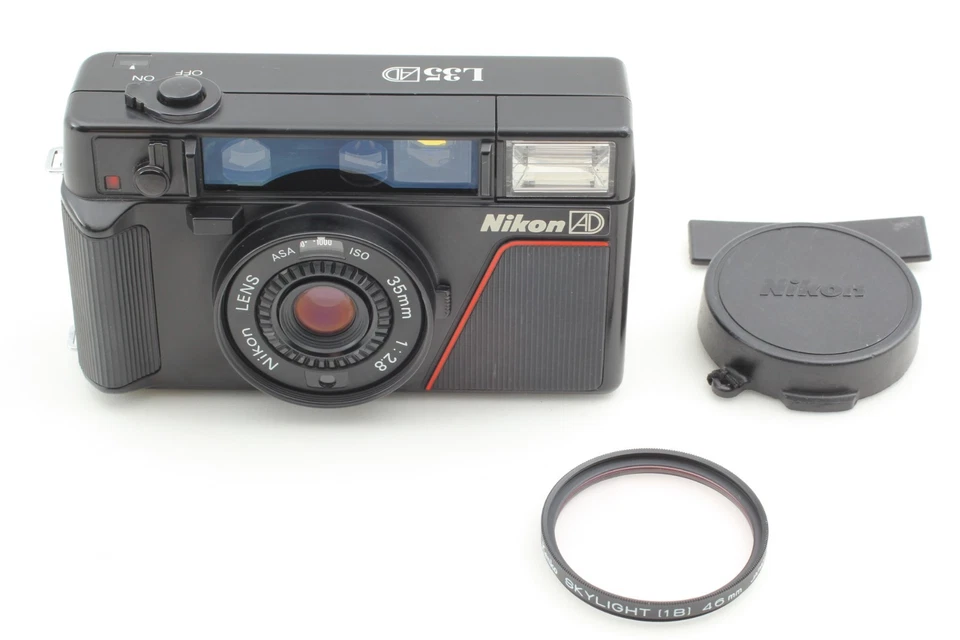 【MINT】 Nikon L35 AD ISO 1000 Pikaichi Point & Shoot Film Camera From JAPAN - Image 3 of 4