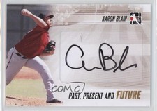 2013 ITG Past Present and Future Aaron Blair #PPF-AB1 Auto 0c2