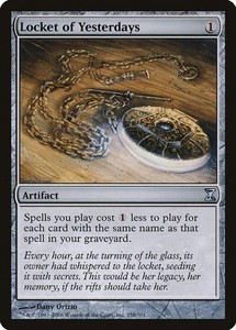 Locket of Yesterdays - Time Spiral #258 Uncommon Artifact