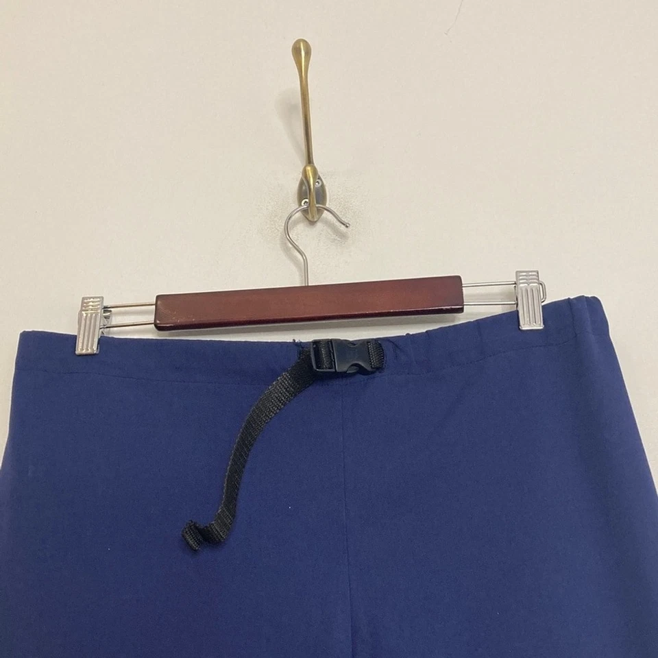 Vintage Modrobes Pants Mens Medium Blue Straight Leg Track Scrubs Loungewear - Imagem 4 de 4