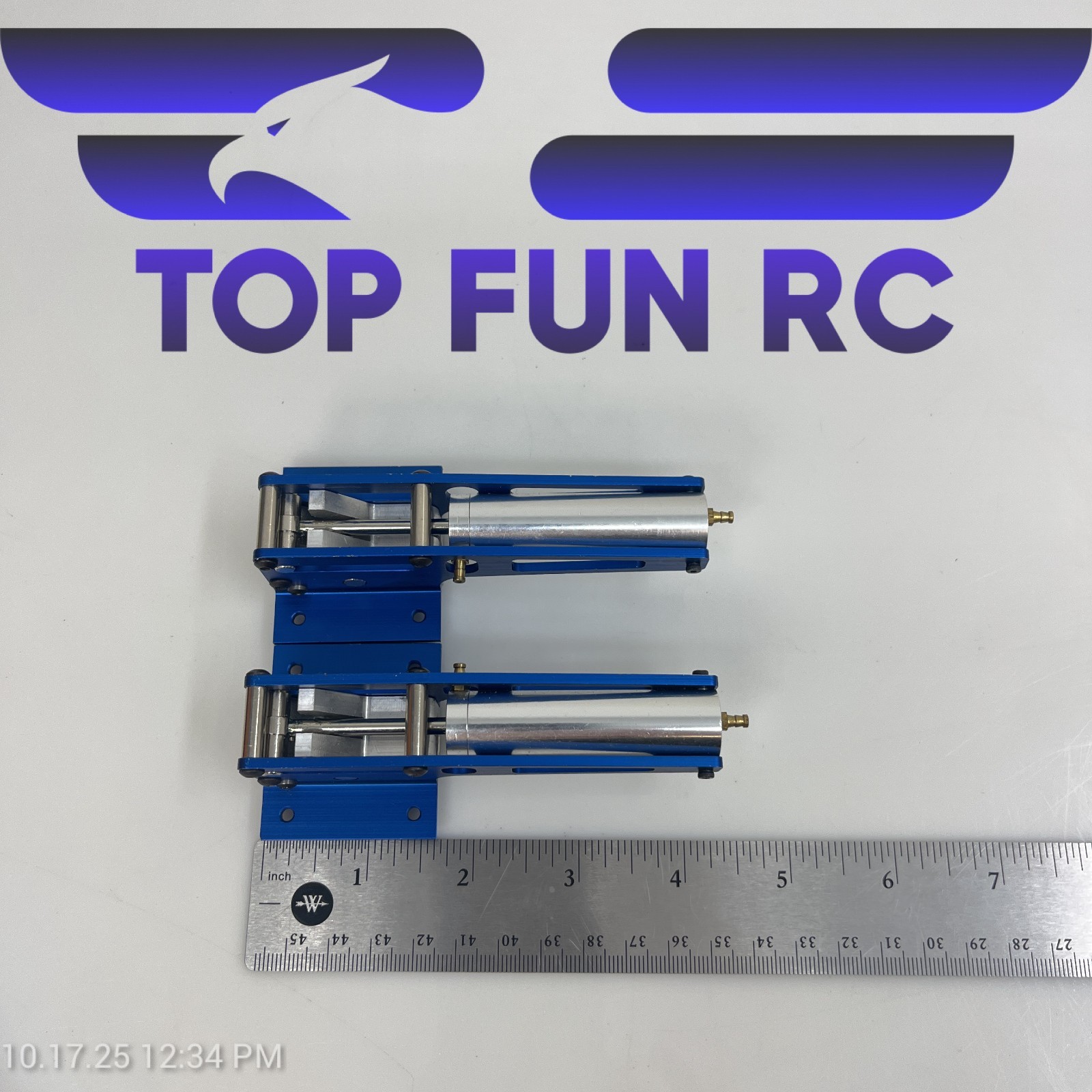 Hobbico Main Pneumatic Retracts 4 1/2" Struts For 3 1/4" Wheels