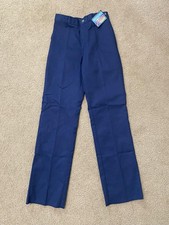 Boy Scouts Of America Pants Boys 10 Blue Cub Scout Uniform Waist 25 Made USA