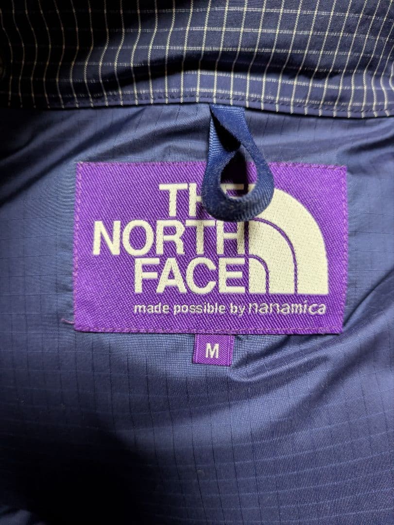 The North Face Purple Label Ripstop Down Jacket ND2980N M Blue Men USED thumbnail 4