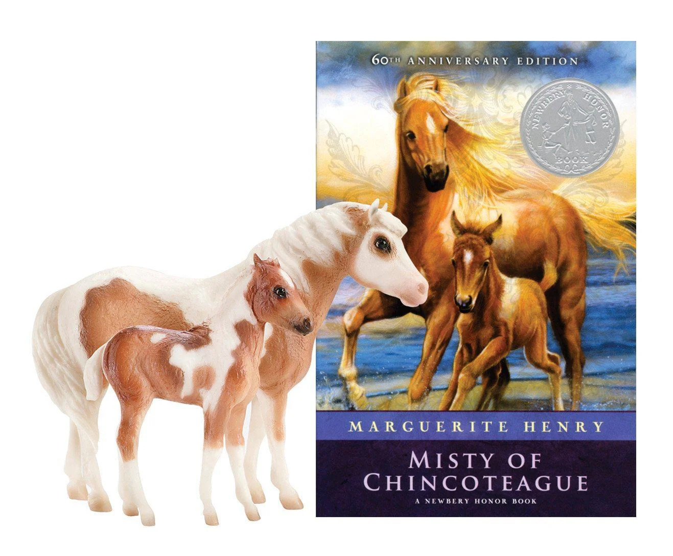 Breyer #1157 MISTY & STORMY - MODELS AND BOOK SET - New Fact