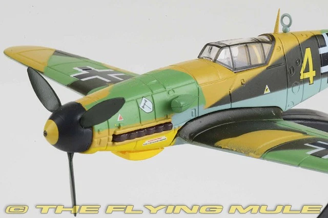 Oxford Diecast 1:72 Bf 109F Luftwaffe 9./GJ 3 Udet Eberhard von Broemski Foto 3 de 4
