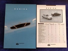Daewoo Nubria Brochure 6/1999