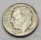 1947 D Roosevelt Dime 90% Silver US Coin