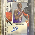 Topps Khaman Maluach Phoenix Suns Rookie Auto New Applicant Insert #NA-KM