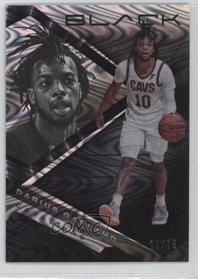 2021-22 Panini Black Silver 20/75 Darius Garland #8 1qp0
