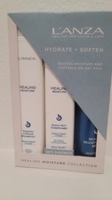 L'anza Healing Moisture Shampoo 10.1 Fl oz. Conditioner 8.5 oz  Mist 6.8 FL oz.