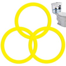 3 Pack Flush Valve Seal for Kohler Toilet Silicone Replacement Tank Gasket NEW