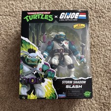 TMNT x GI Joe Storm Shadow Slash Action Figure Playmates Hasbro Nickelodeon NEW