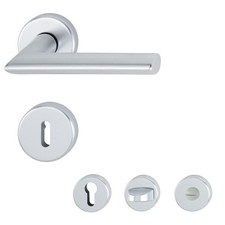 Hoppe Stockholm Türdrücker Rosettengarnitur Alu F1 BB PZ WC Türklinke Türgriff